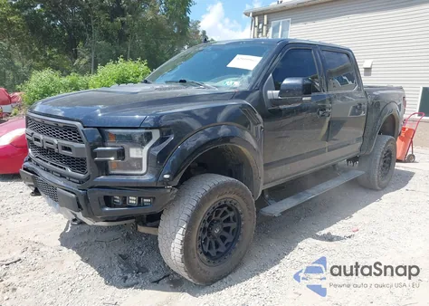 2019 Ford F-150 Raptor z USA, uszkodzony, nr VIN 1FTFW1RG9KFC36063